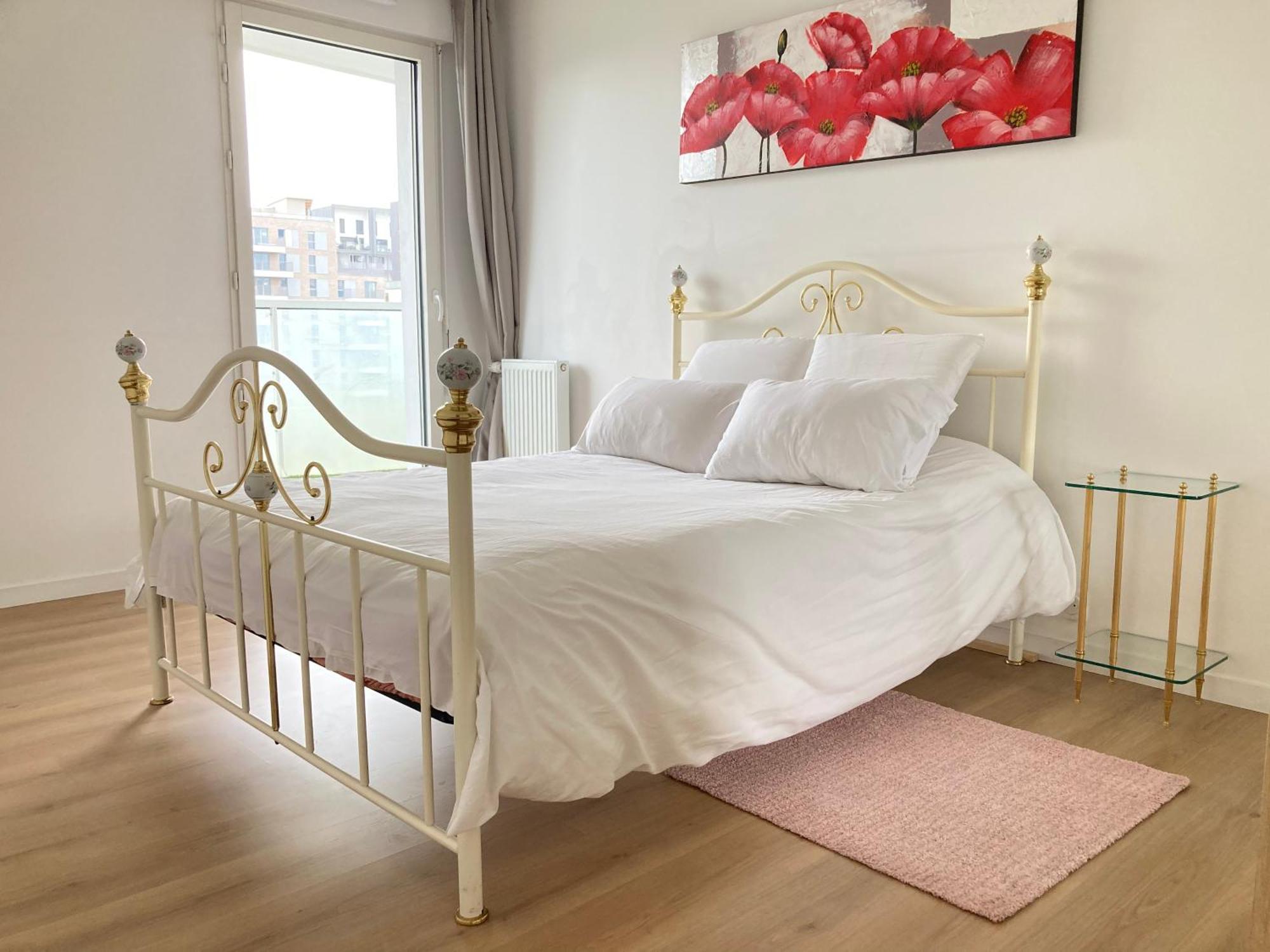 Asnières Appartement 87 M2 - 3 Chambres - 6 Personnes - Proche Paris - Parking Gratuit מראה חיצוני תמונה