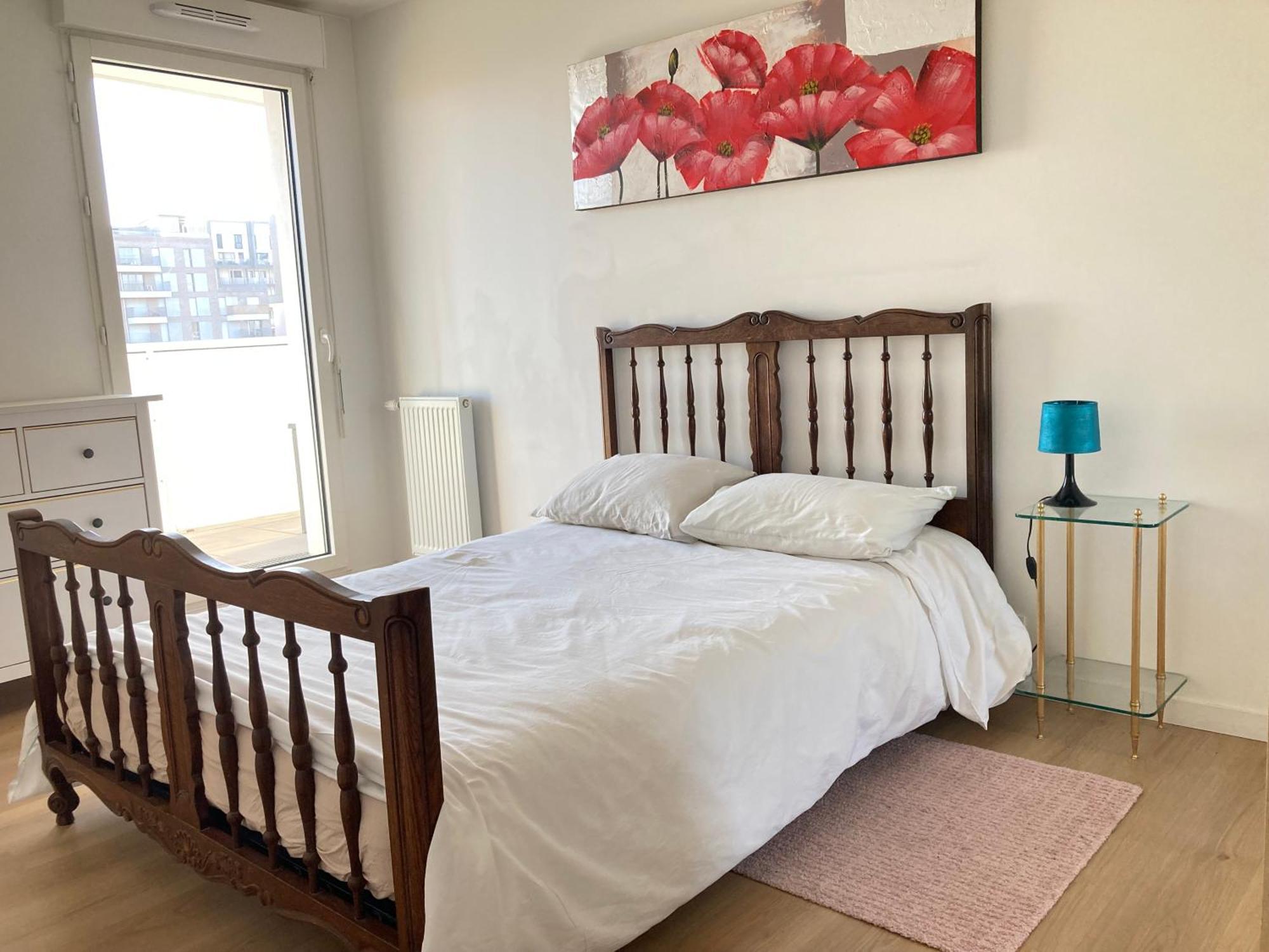 Asnières Appartement 87 M2 - 3 Chambres - 6 Personnes - Proche Paris - Parking Gratuit מראה חיצוני תמונה